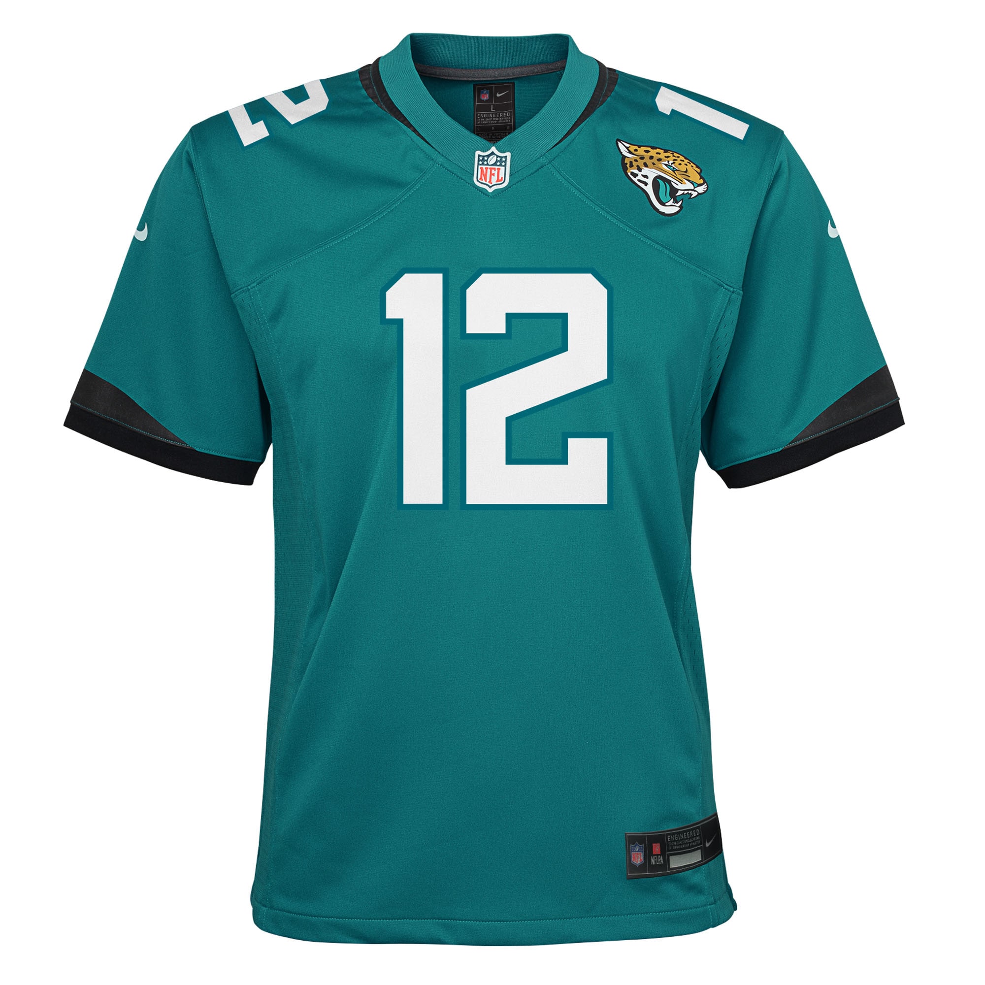 Travis Hunter Jacksonville Jaguars Nike Youth Team Game Jersey - Teal - Image 2