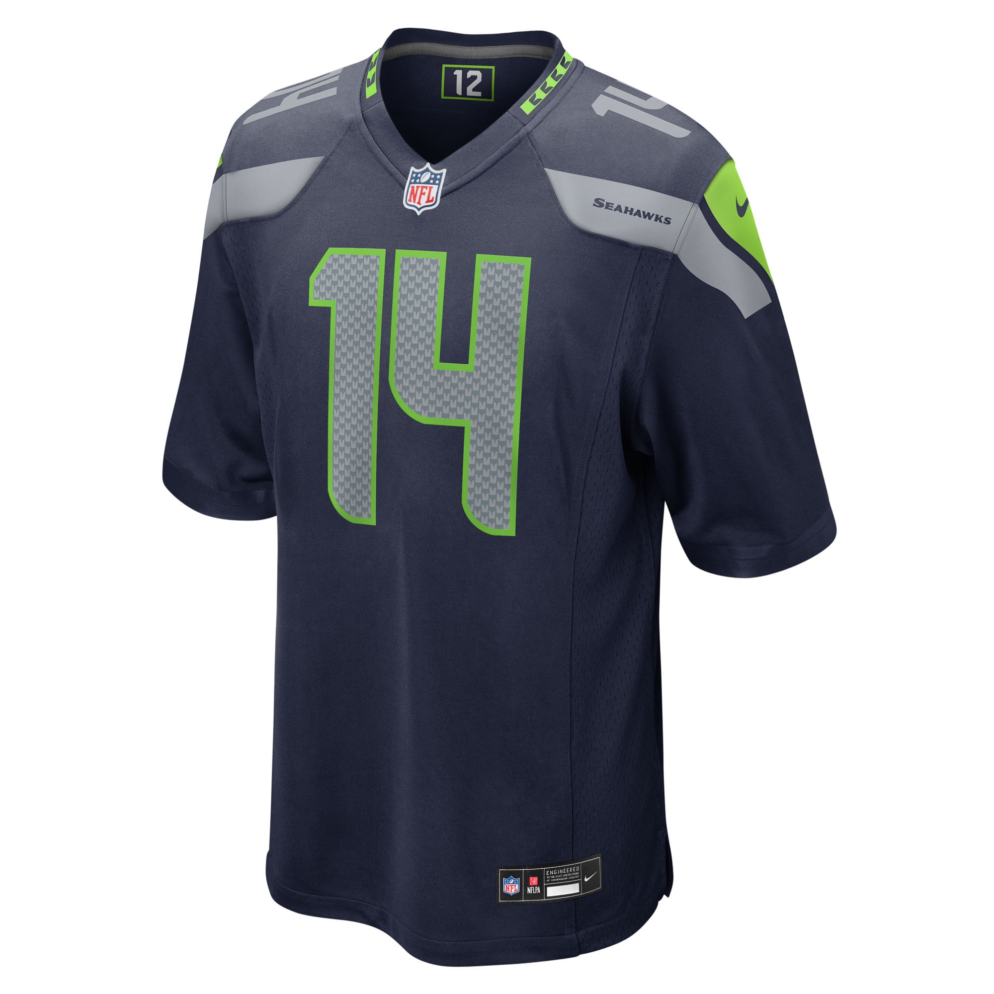 Sam Darnold Seattle Seahawks Nike Team Game Jersey - College Navy - Image 2