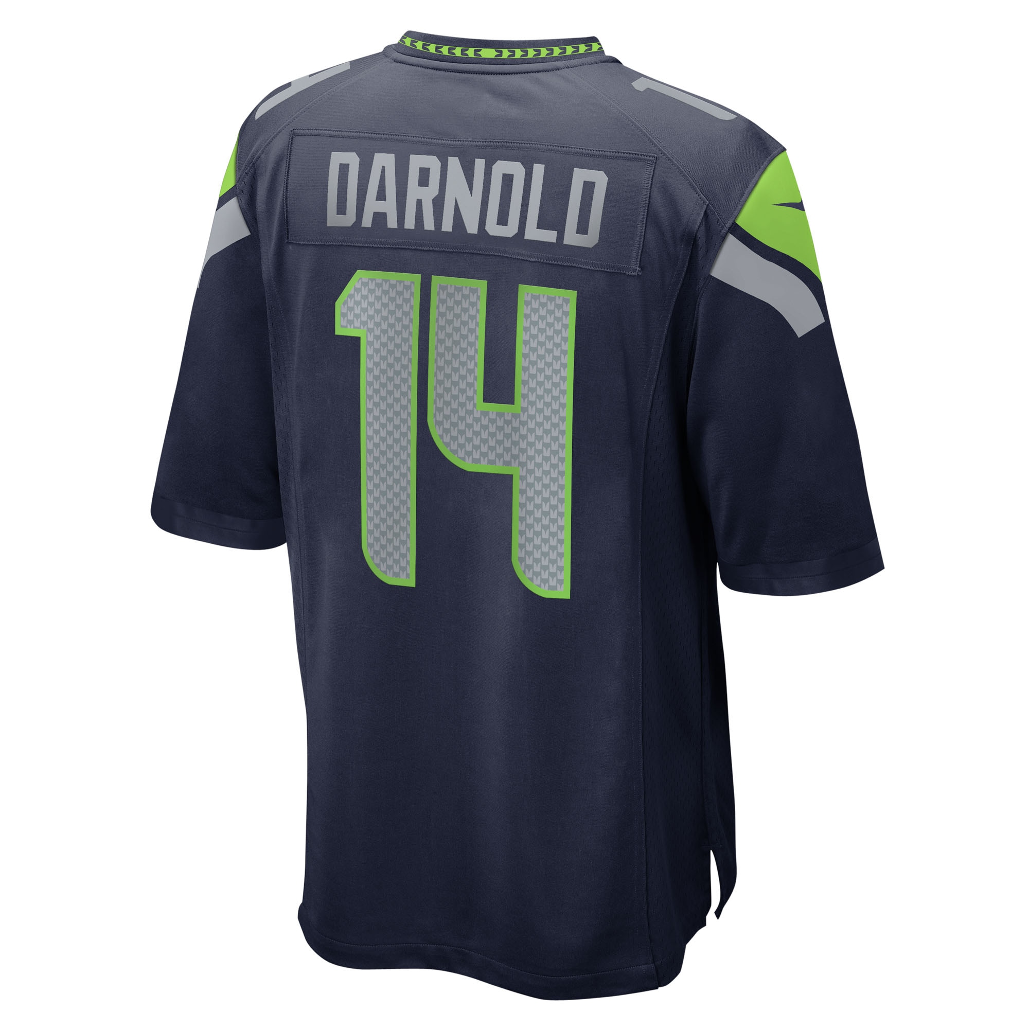 Sam Darnold Seattle Seahawks Nike Team Game Jersey - College Navy - Image 3
