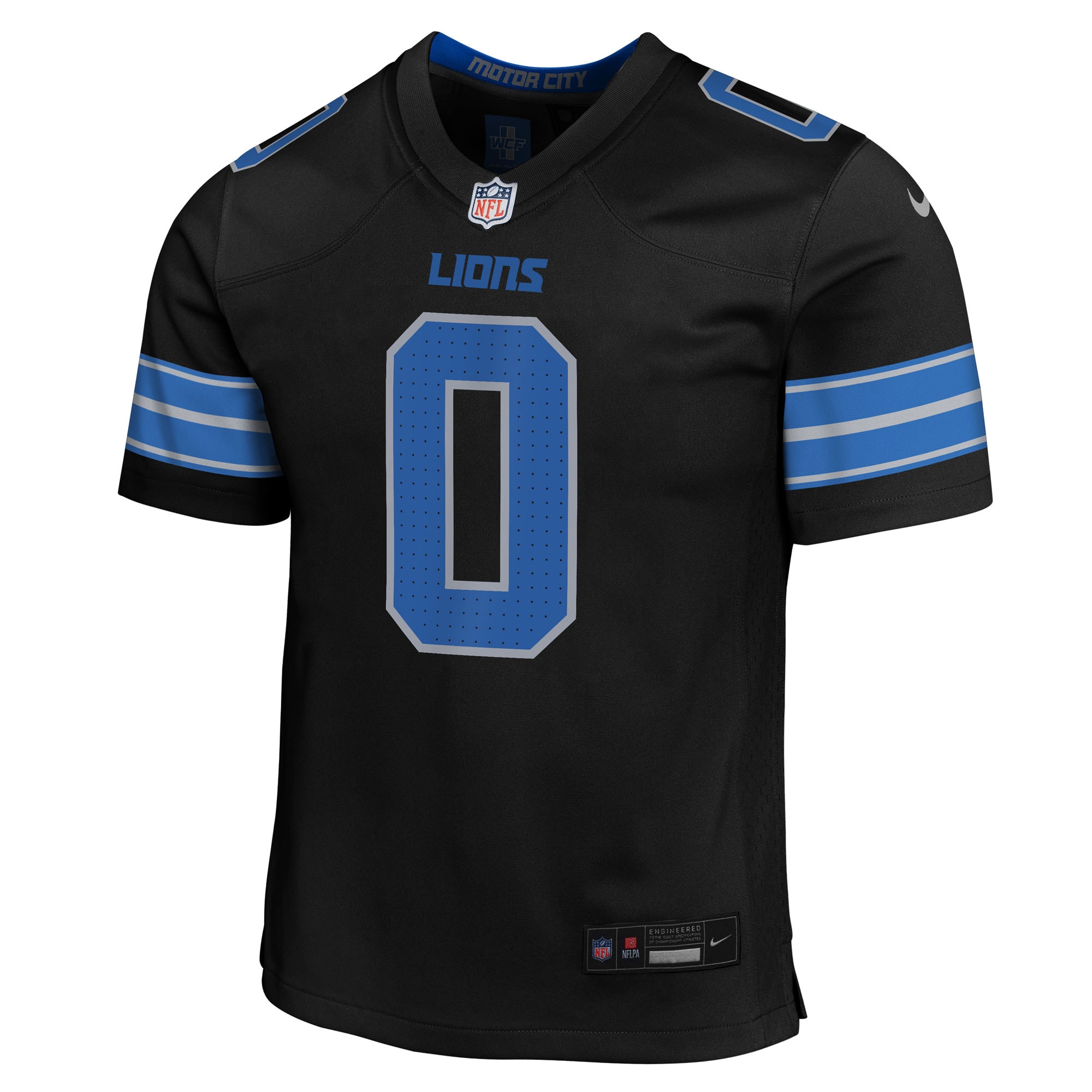 Jahmyr Gibbs Detroit Lions Nike Youth Game Jersey - Black - Image 2