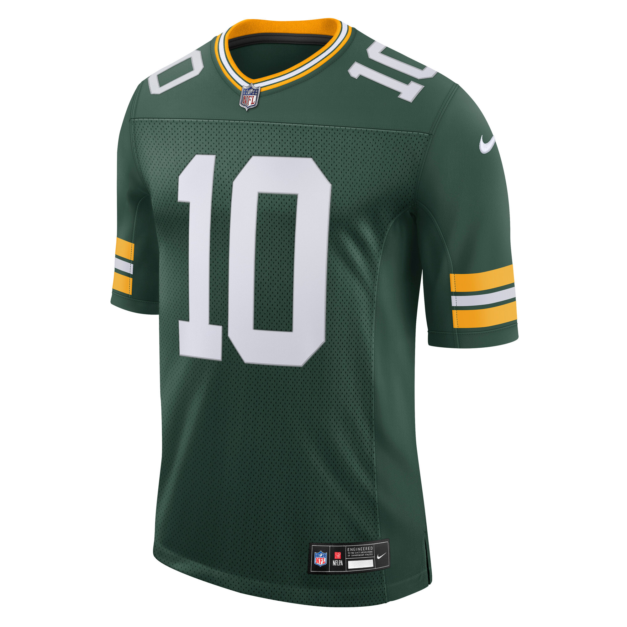 Jordan Love Green Bay Packers Nike Team Vapor Untouchable Limited Jersey - Green - Image 2