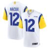 Puka Nacua Los Angeles Rams Nike Game Player Jersey - White