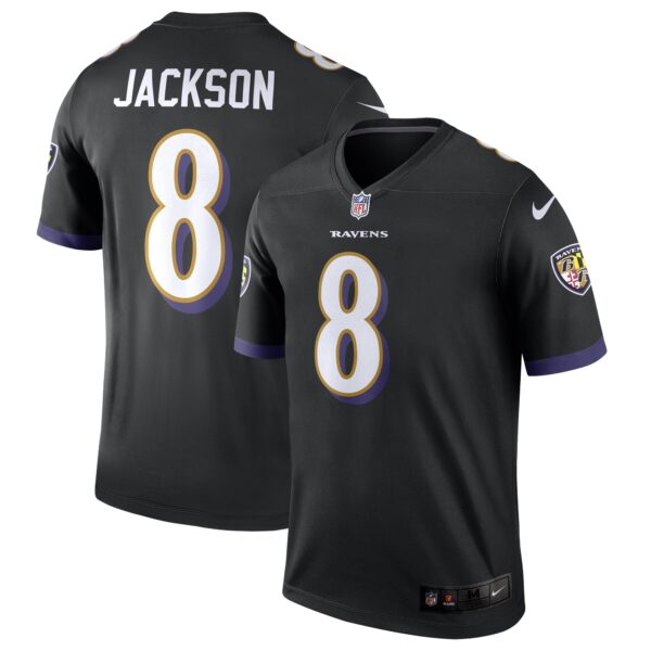 Lamar Jackson Baltimore Ravens Nike Legend Player Performance Top - Black
