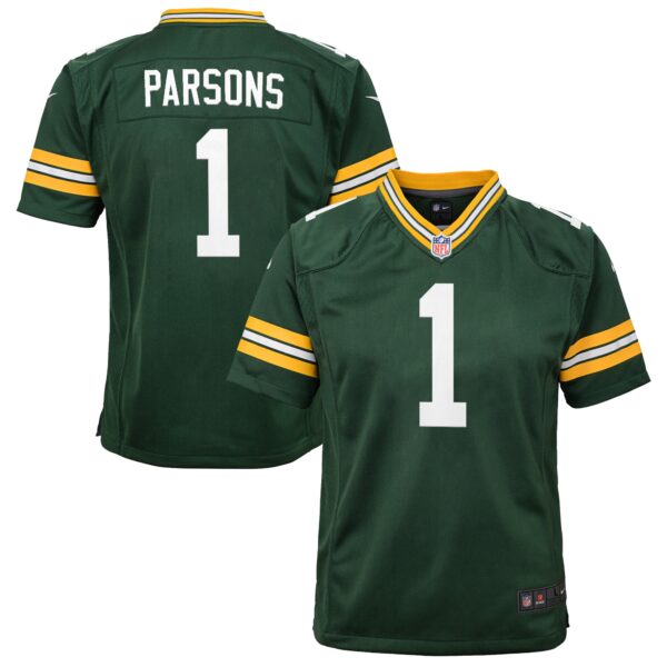 Micah Parsons Green Bay Packers Nike Youth Game Player Jersey - Green