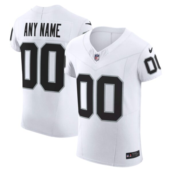 Las Vegas Raiders Nike Vapor F.U.S.E. Elite Custom Jersey - White