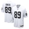 Brock Bowers Las Vegas Raiders Nike Game Jersey - White