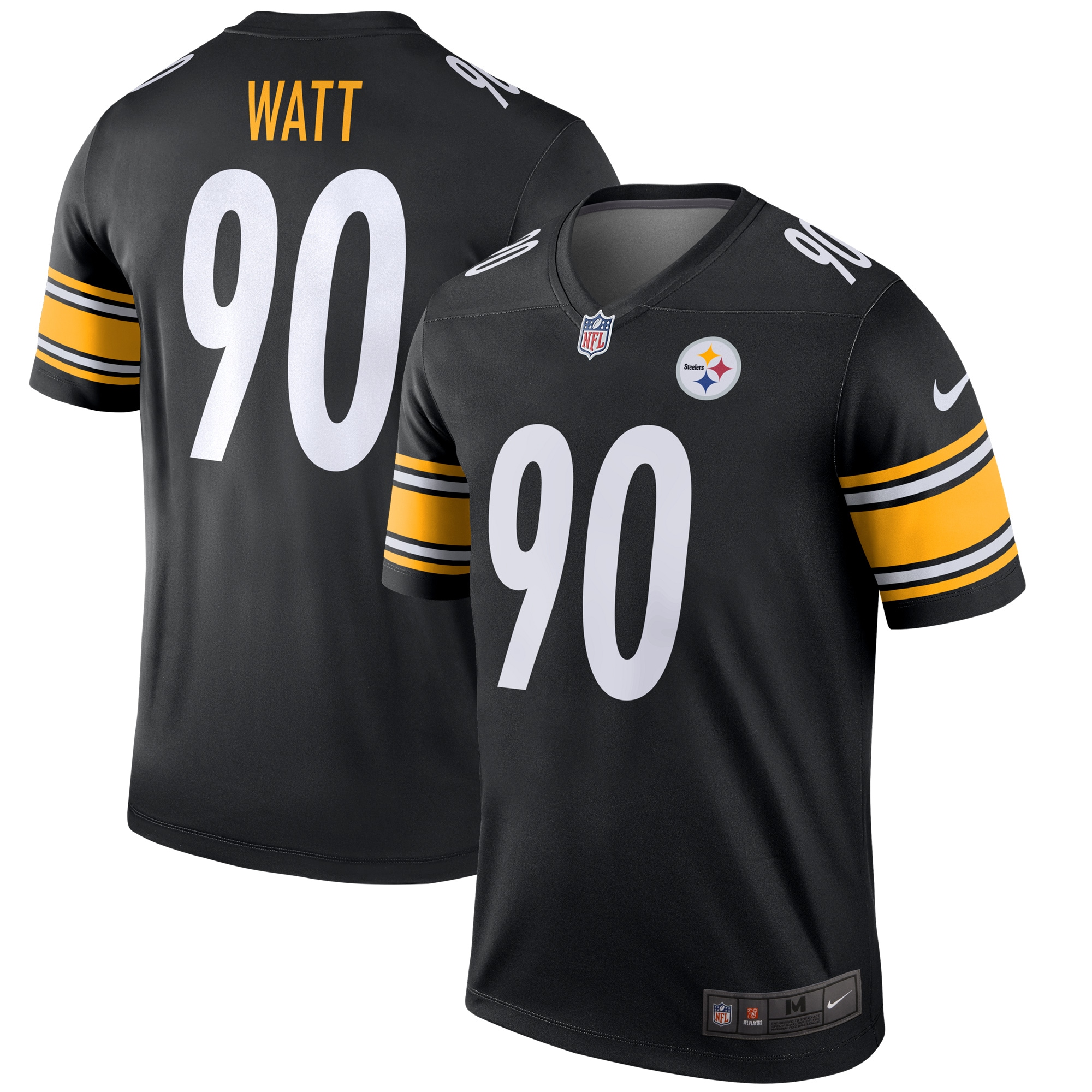T.J. Watt Pittsburgh Steelers Nike Legend Player Performance Top - Black