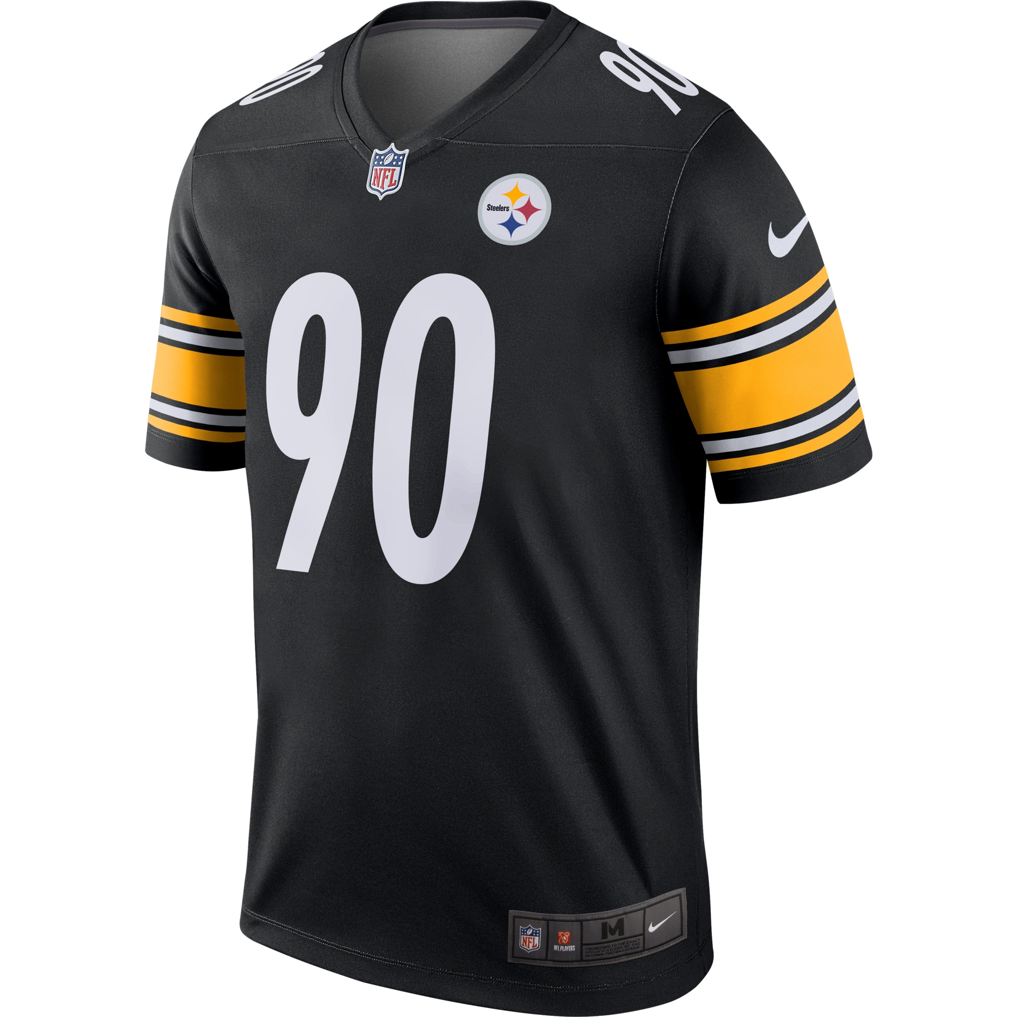 T.J. Watt Pittsburgh Steelers Nike Legend Player Performance Top - Black - Image 2