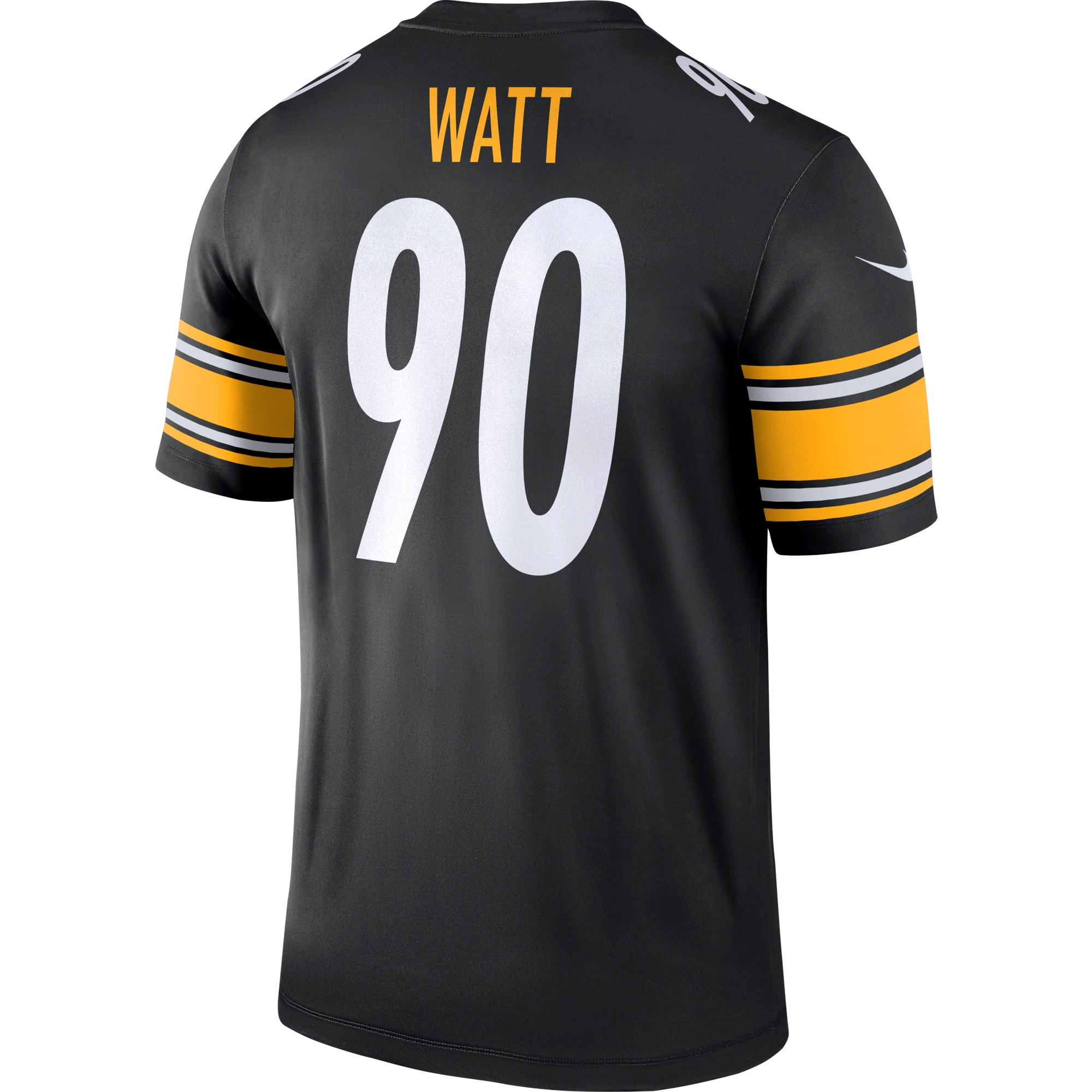 T.J. Watt Pittsburgh Steelers Nike Legend Player Performance Top - Black - Image 3