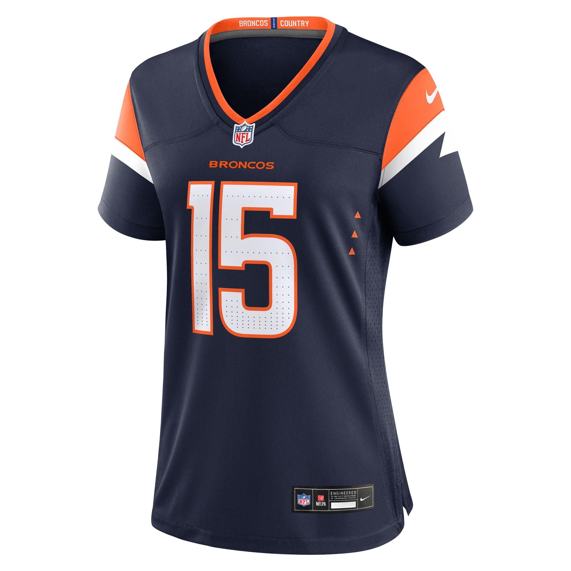 Nik Bonitto Denver Broncos Nike Women's Alternate Game Jersey - Navy - Image 2