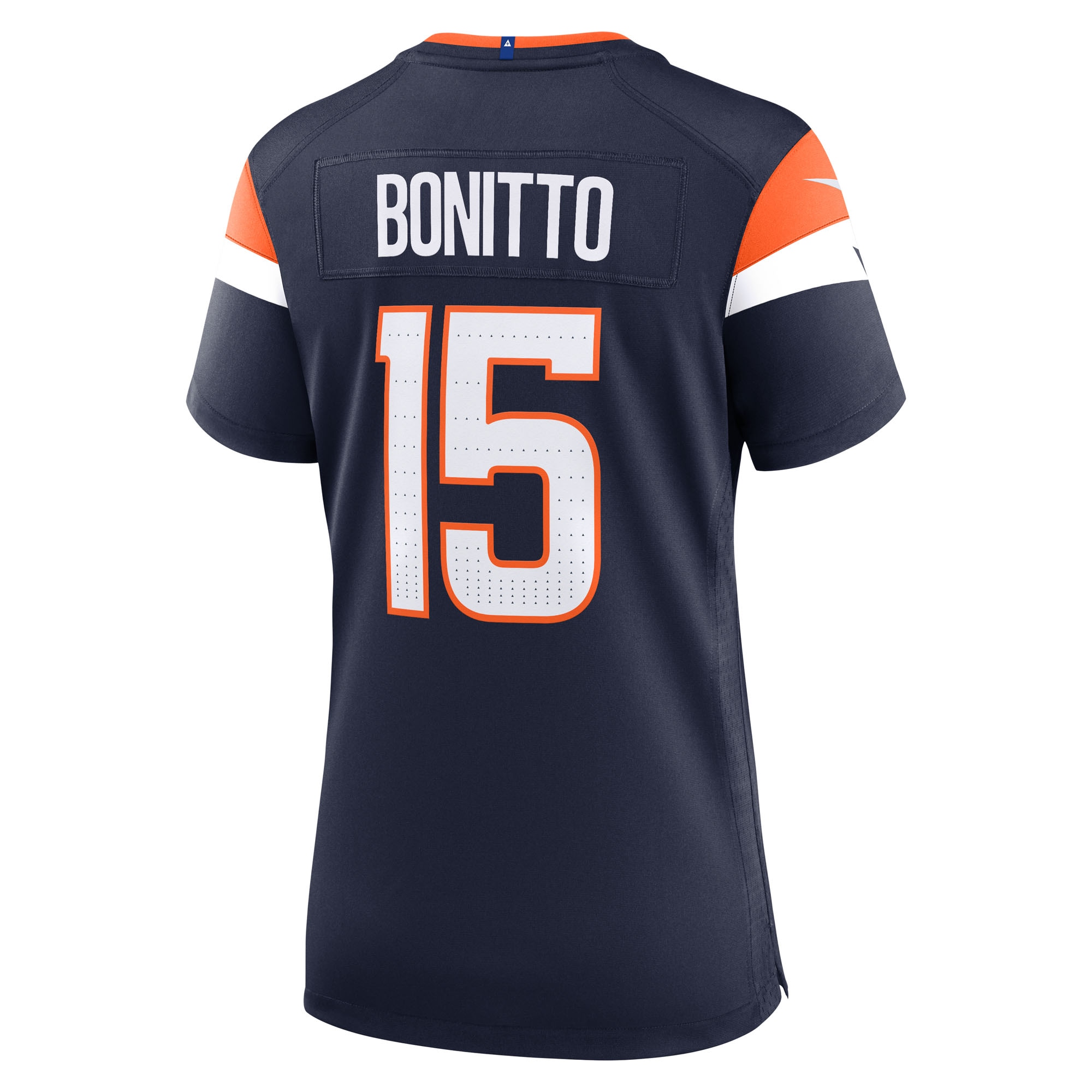 Nik Bonitto Denver Broncos Nike Women's Alternate Game Jersey - Navy - Image 3
