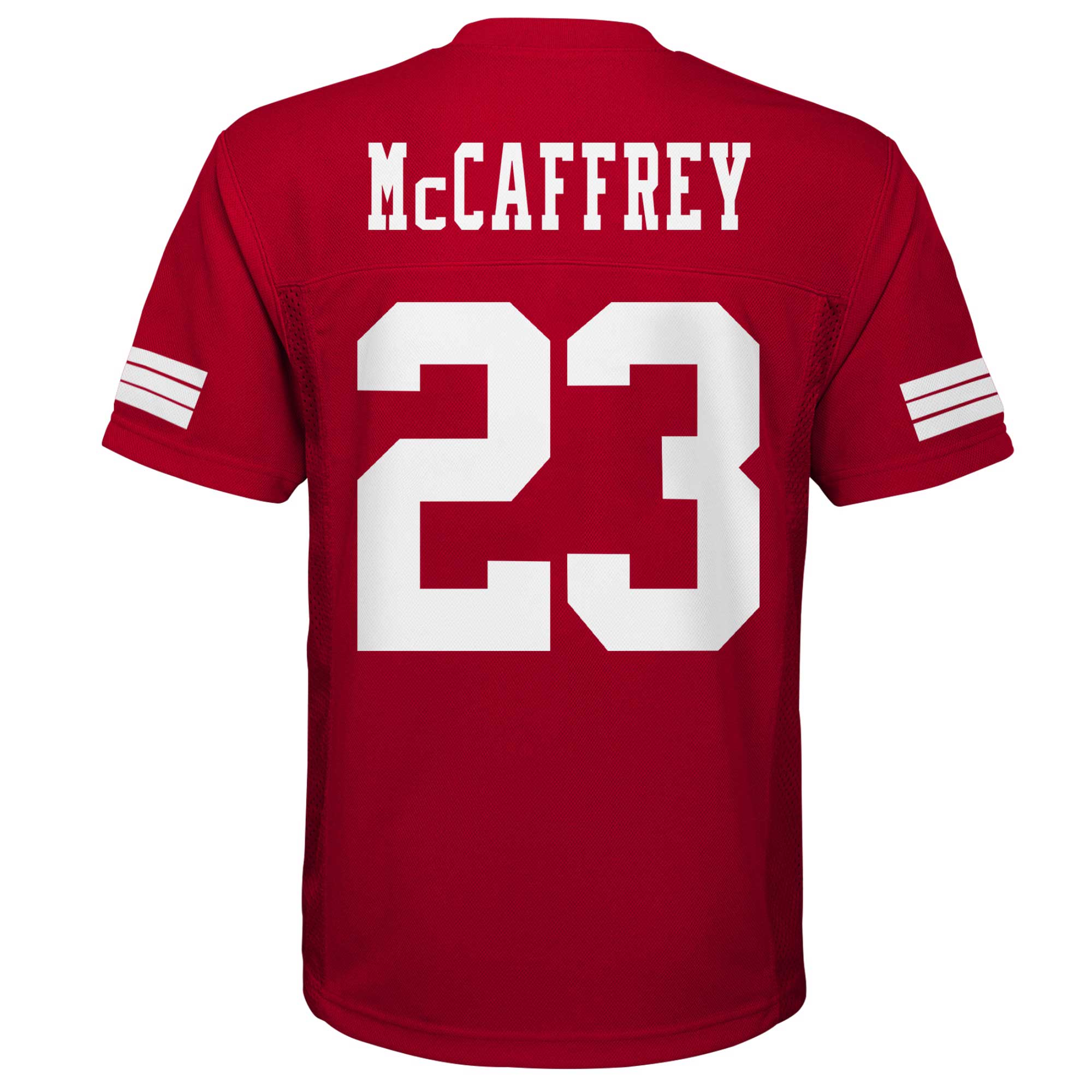 Christian McCaffrey San Francisco 49ers Youth Replica Player Jersey - Scarlet - Image 3