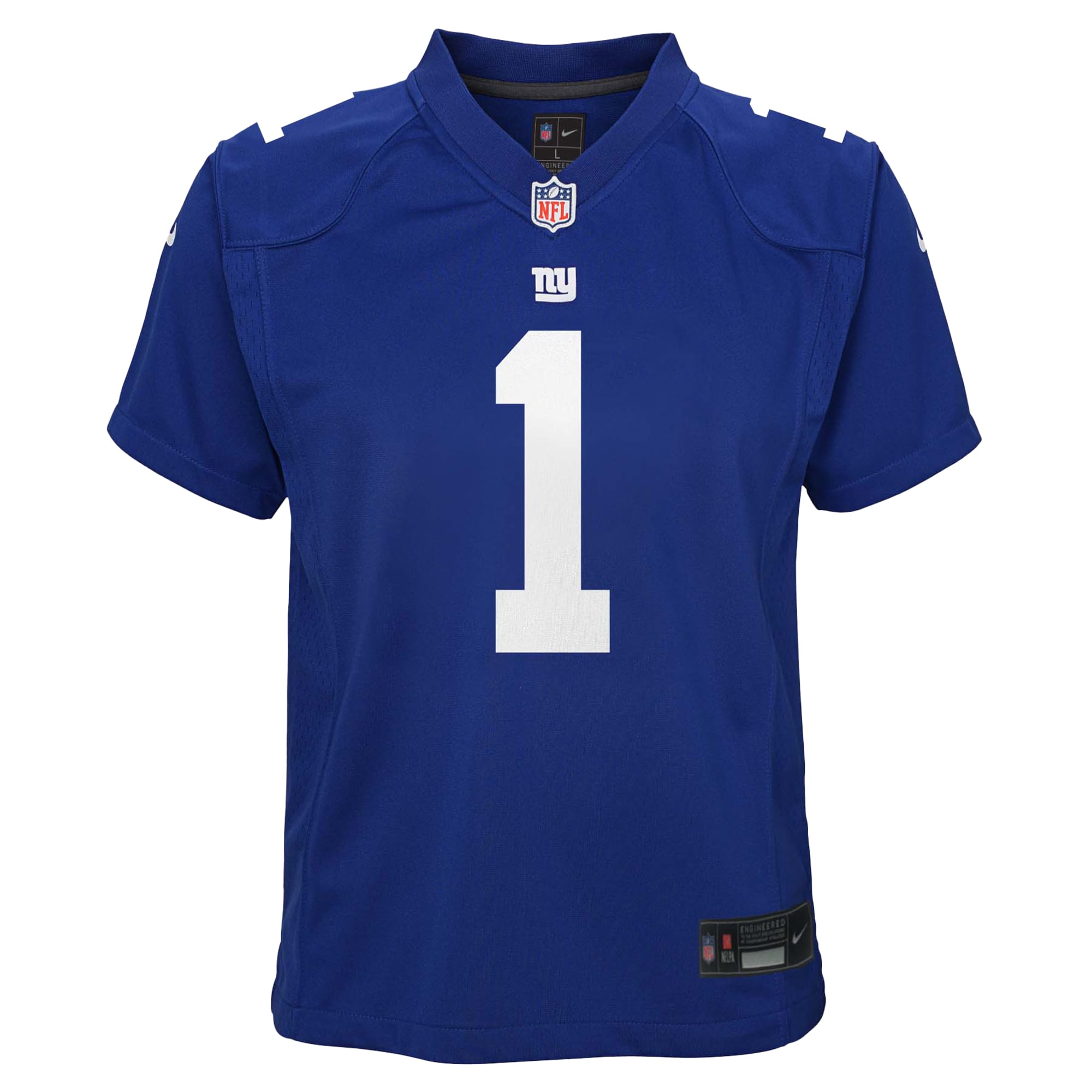 Malik Nabers New York Giants Nike Youth Game Jersey - Royal - Image 2