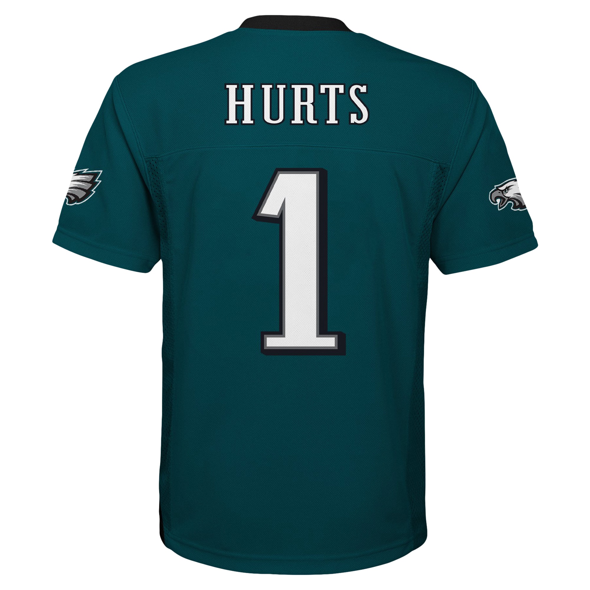 Jalen Hurts Philadelphia Eagles Youth Replica Player Jersey - Midnight Green - Image 3