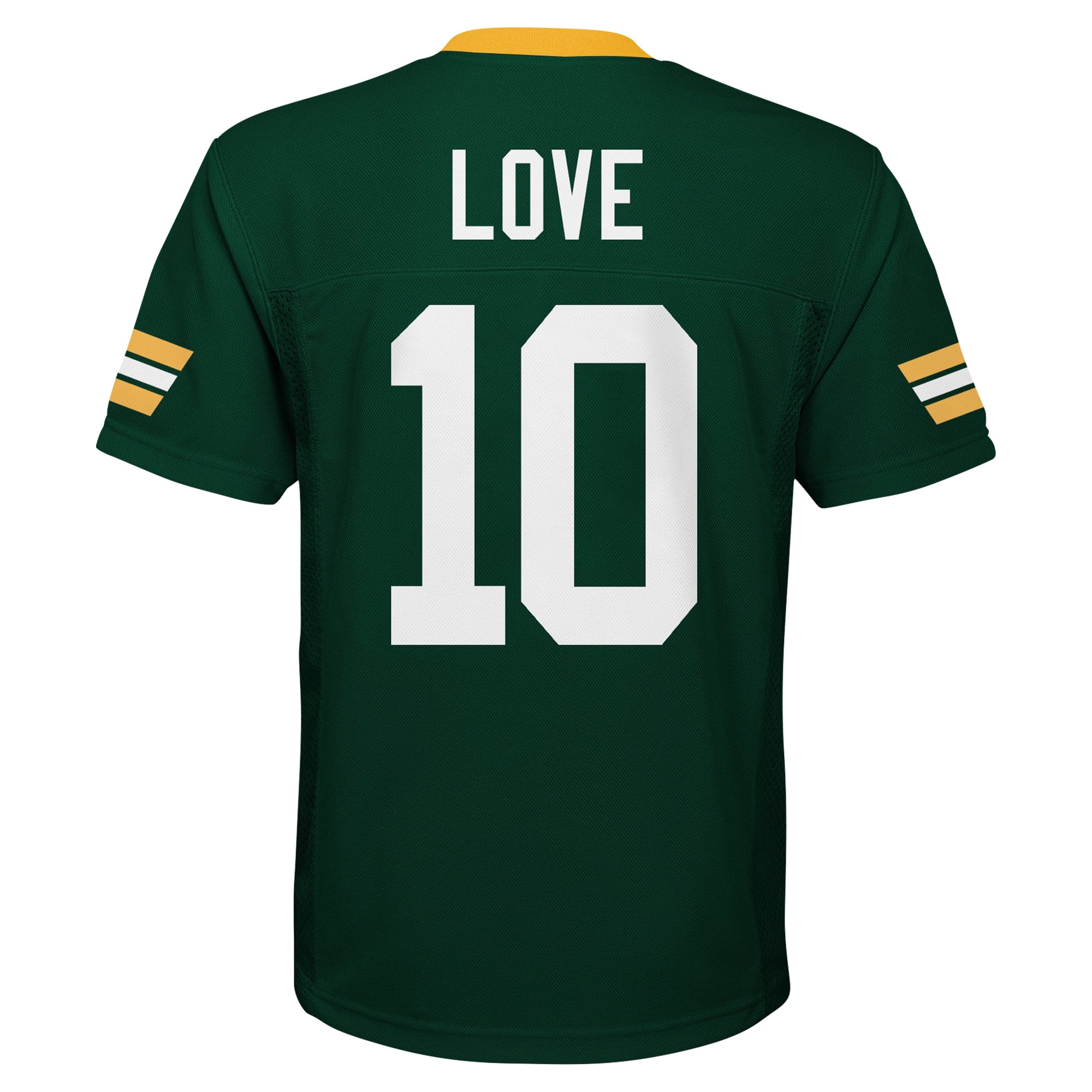 Jordan Love Green Bay Packers Youth Replica Player Jersey - Green - Image 3