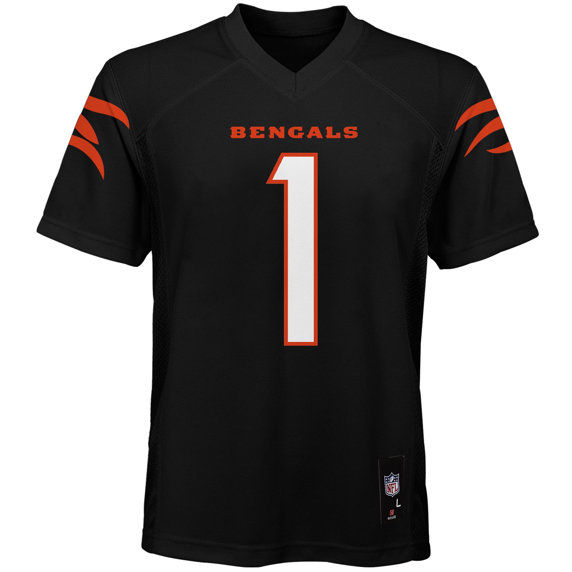 Ja'Marr Chase Cincinnati Bengals Youth Replica Player Jersey - Black - Image 2