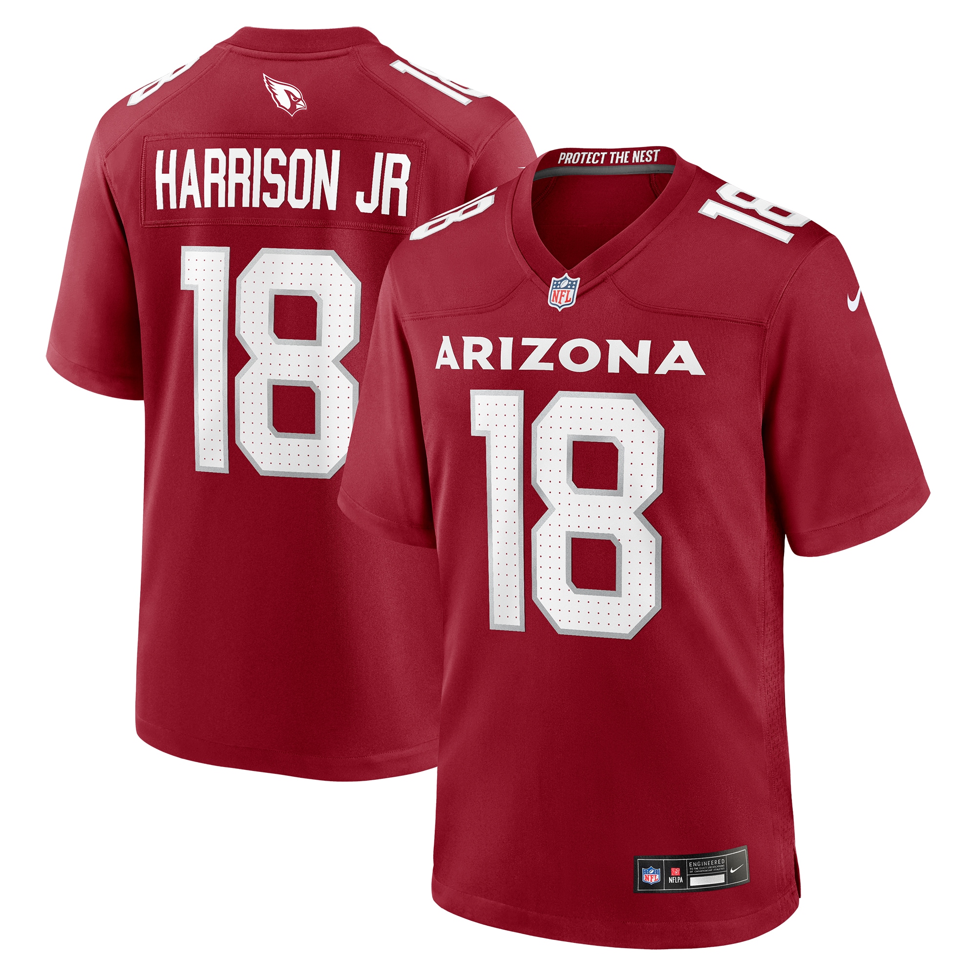 Marvin Harrison Jr. Arizona Cardinals Nike Player Game Jersey - Cardinal