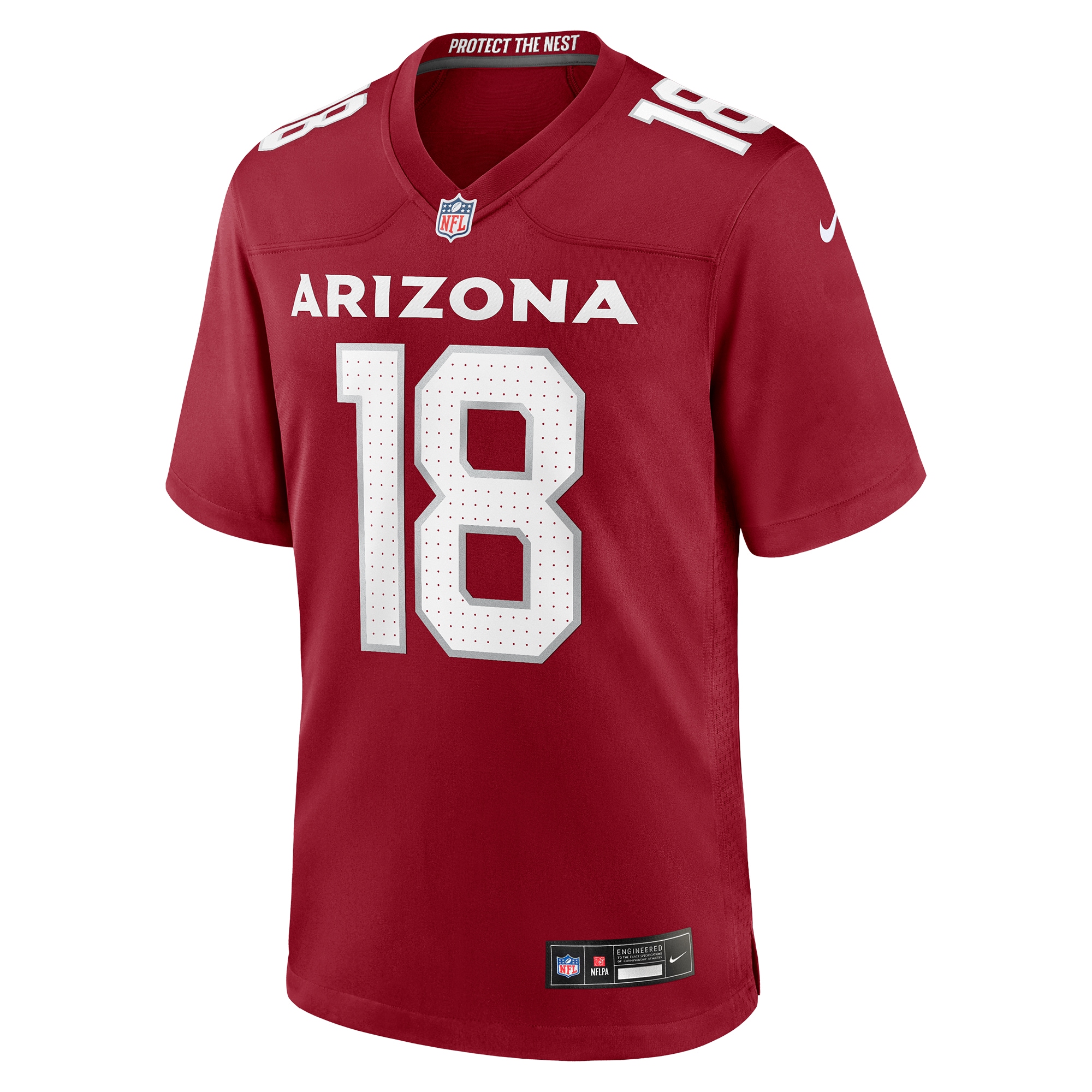 Marvin Harrison Jr. Arizona Cardinals Nike Player Game Jersey - Cardinal - Image 2