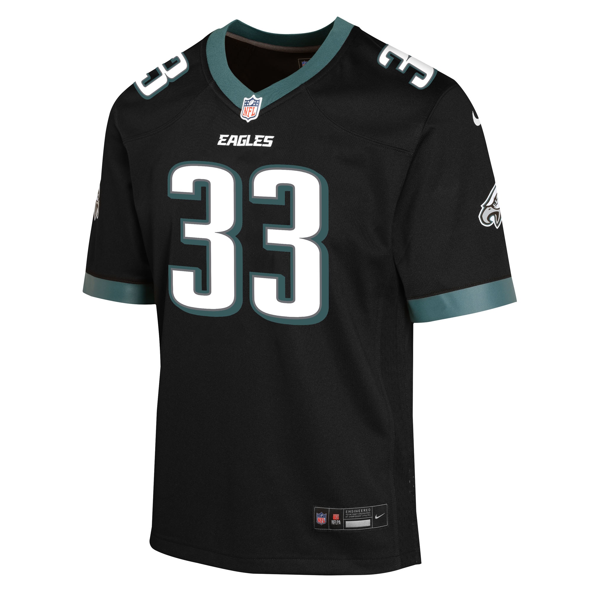 Cooper DeJean Philadelphia Eagles Nike Youth Alternate Game Jersey - Black - Image 2