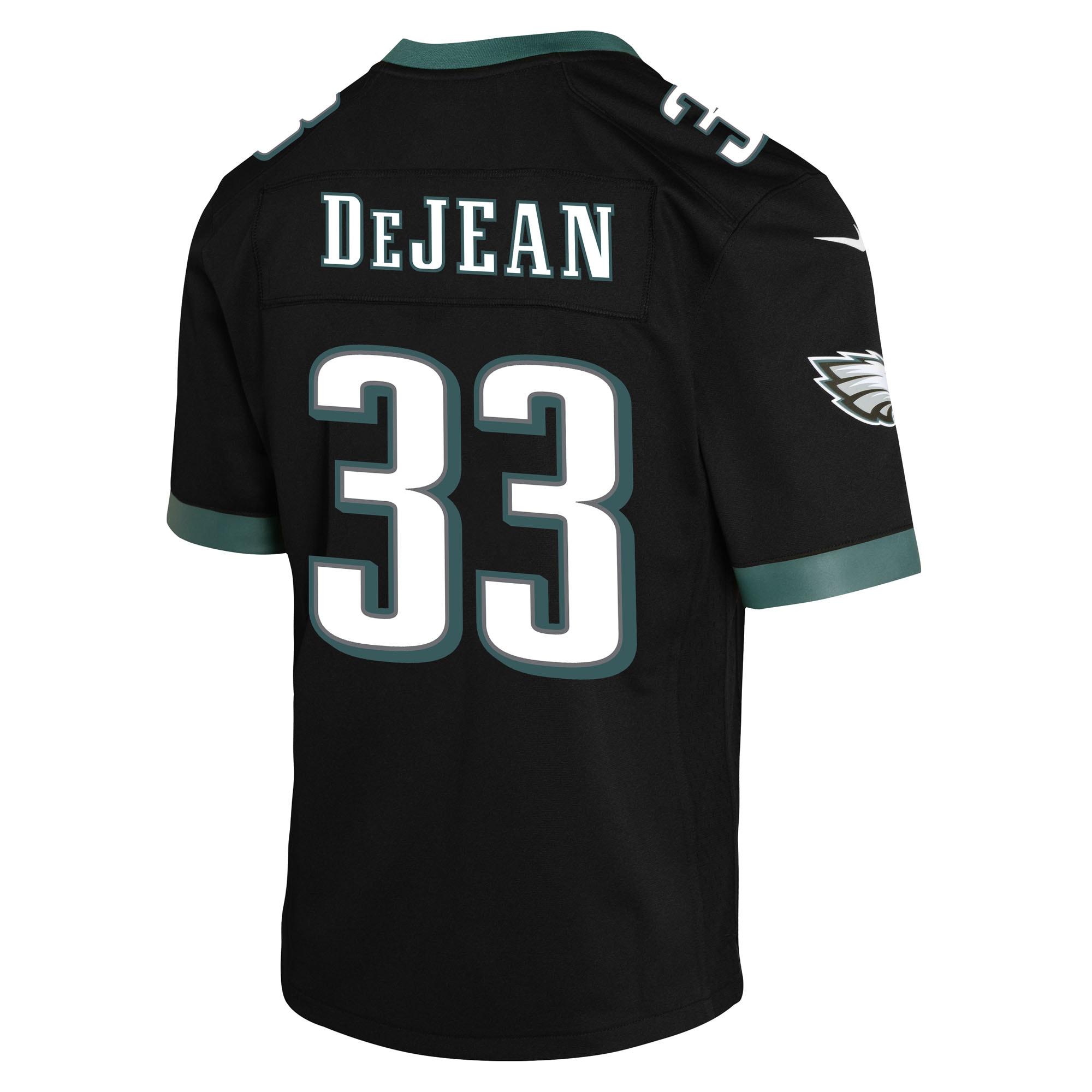 Cooper DeJean Philadelphia Eagles Nike Youth Alternate Game Jersey - Black - Image 3