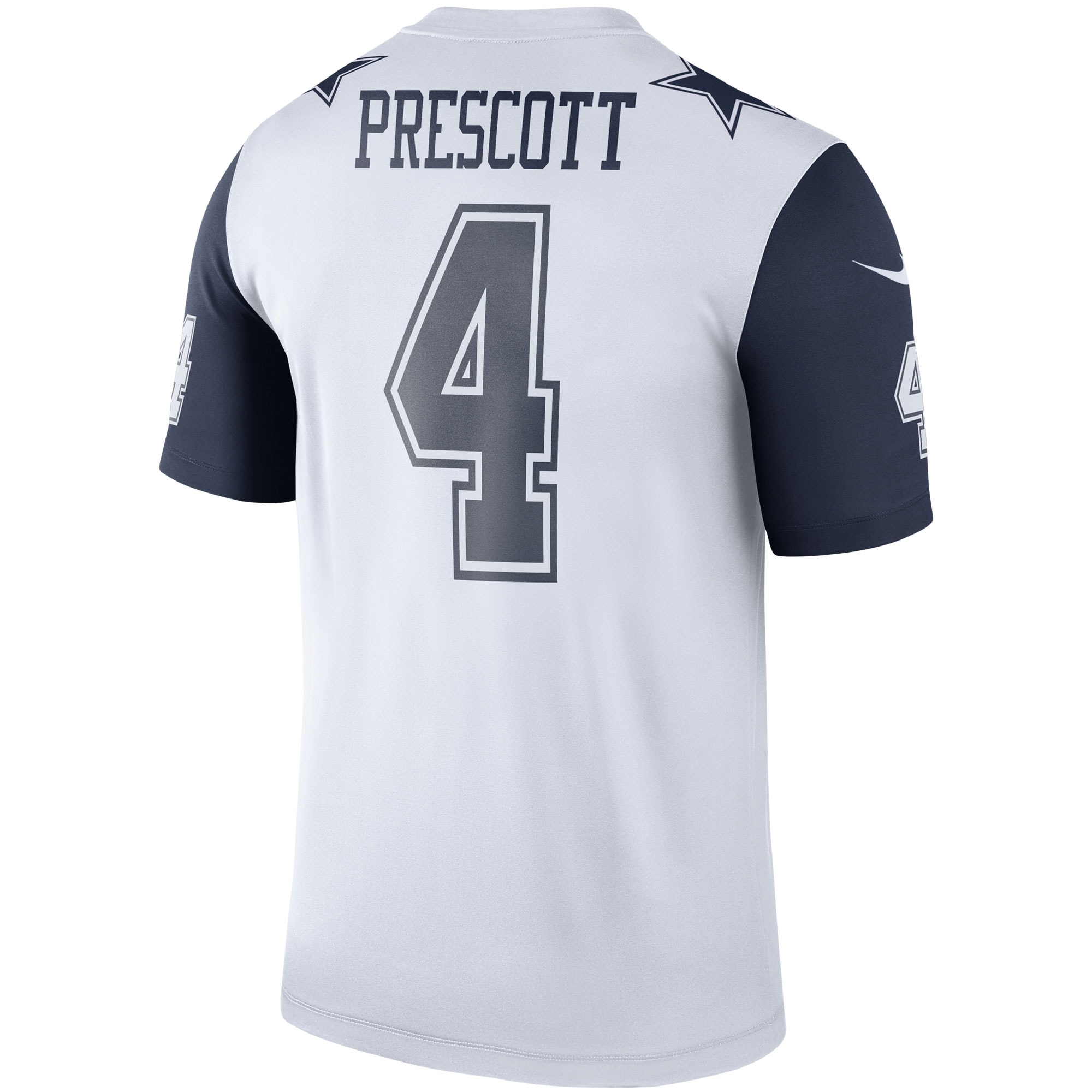 Dak Prescott Dallas Cowboys Nike Legend Player Performance Top - White - Image 3