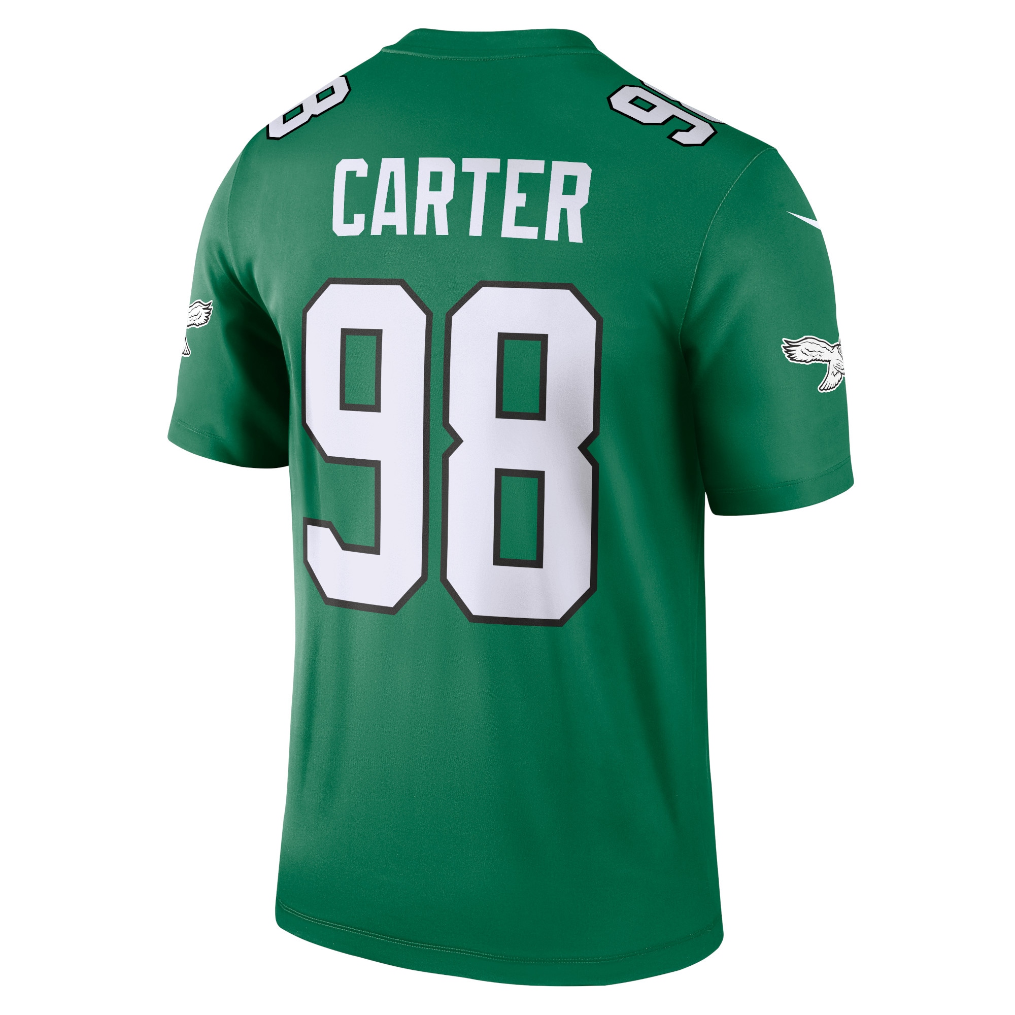 Jalen Carter Philadelphia Eagles Nike Legend Player Performance Top - Kelly Green - Image 3