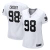 Maxx Crosby Las Vegas Raiders Nike Women's Game Jersey - White