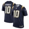 Justin Herbert Los Angeles Chargers Nike Alternate Super Chargers Legend Player Performance Top - Navy