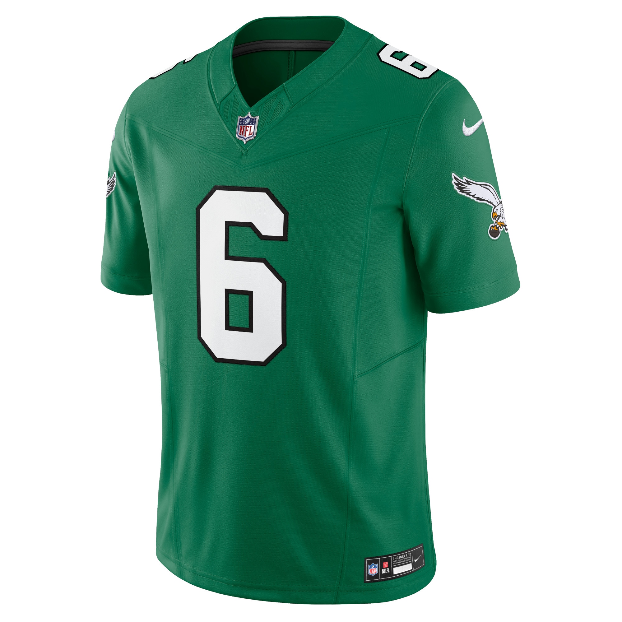 DeVonta Smith Philadelphia Eagles Nike Vapor F.U.S.E. Limited Jersey - Kelly Green - Image 2