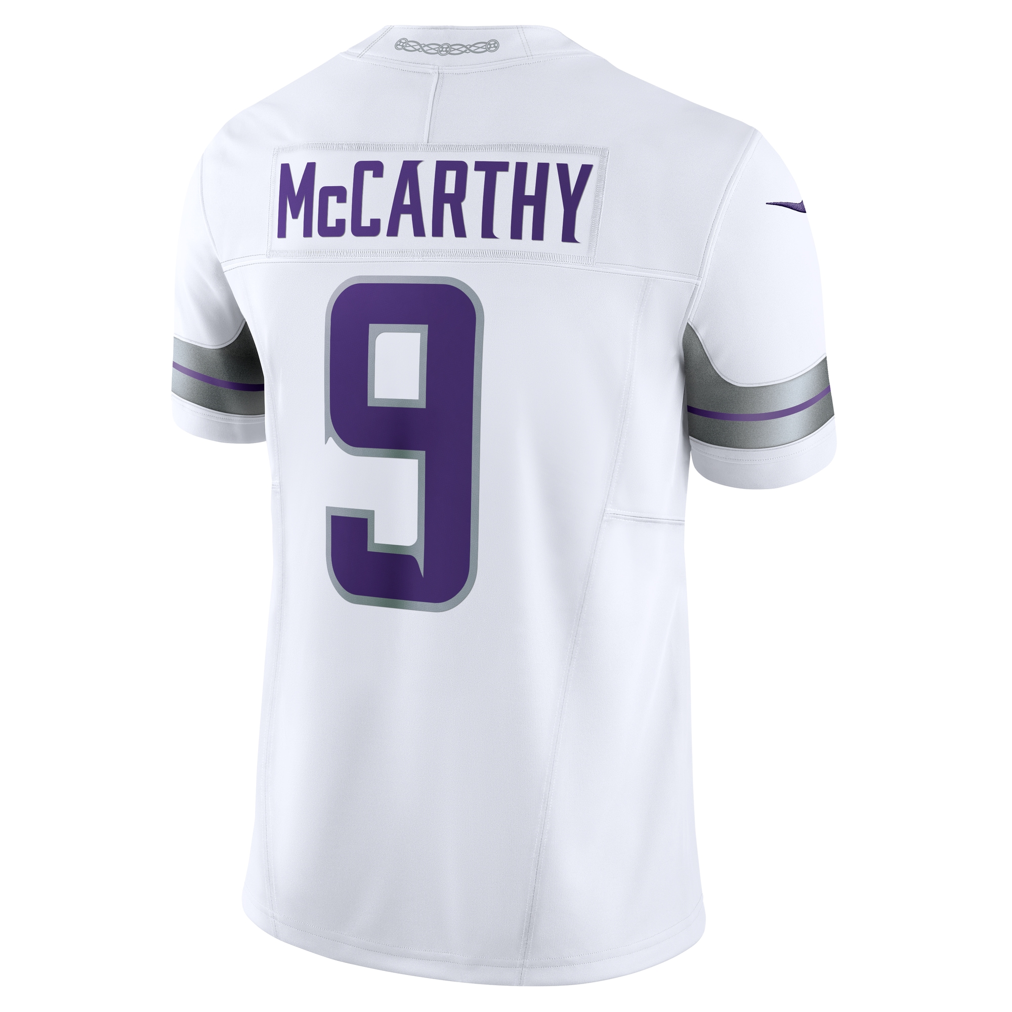 J.J. McCarthy Minnesota Vikings Nike Vapor F.U.S.E. Limited Jersey - White - Image 3