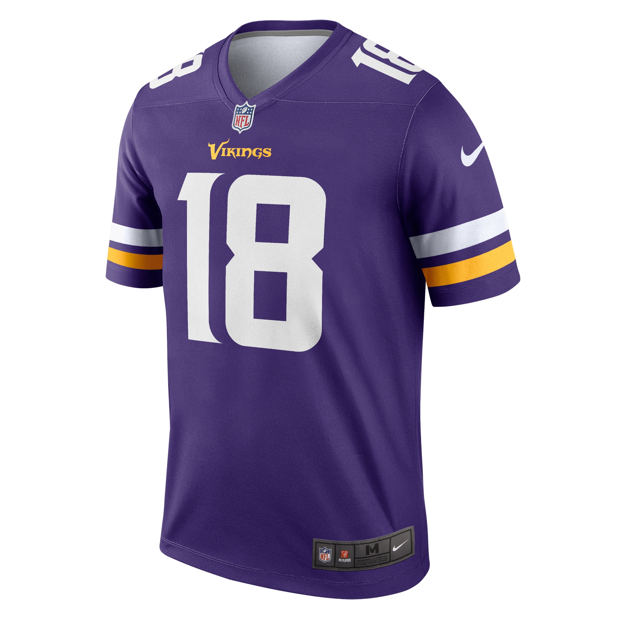 Justin Jefferson Minnesota Vikings Nike Legend Player Performance Top - Purple - Image 2