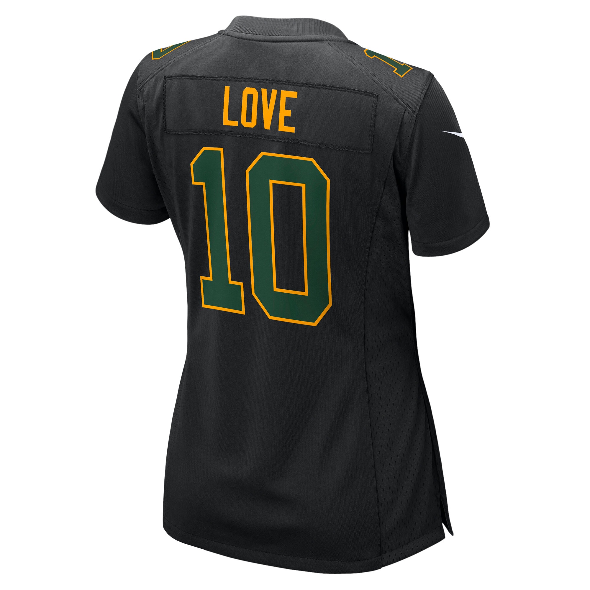 Jordan Love Green Bay Packers Nike Women's Fashion Game Jersey - Black - Image 3
