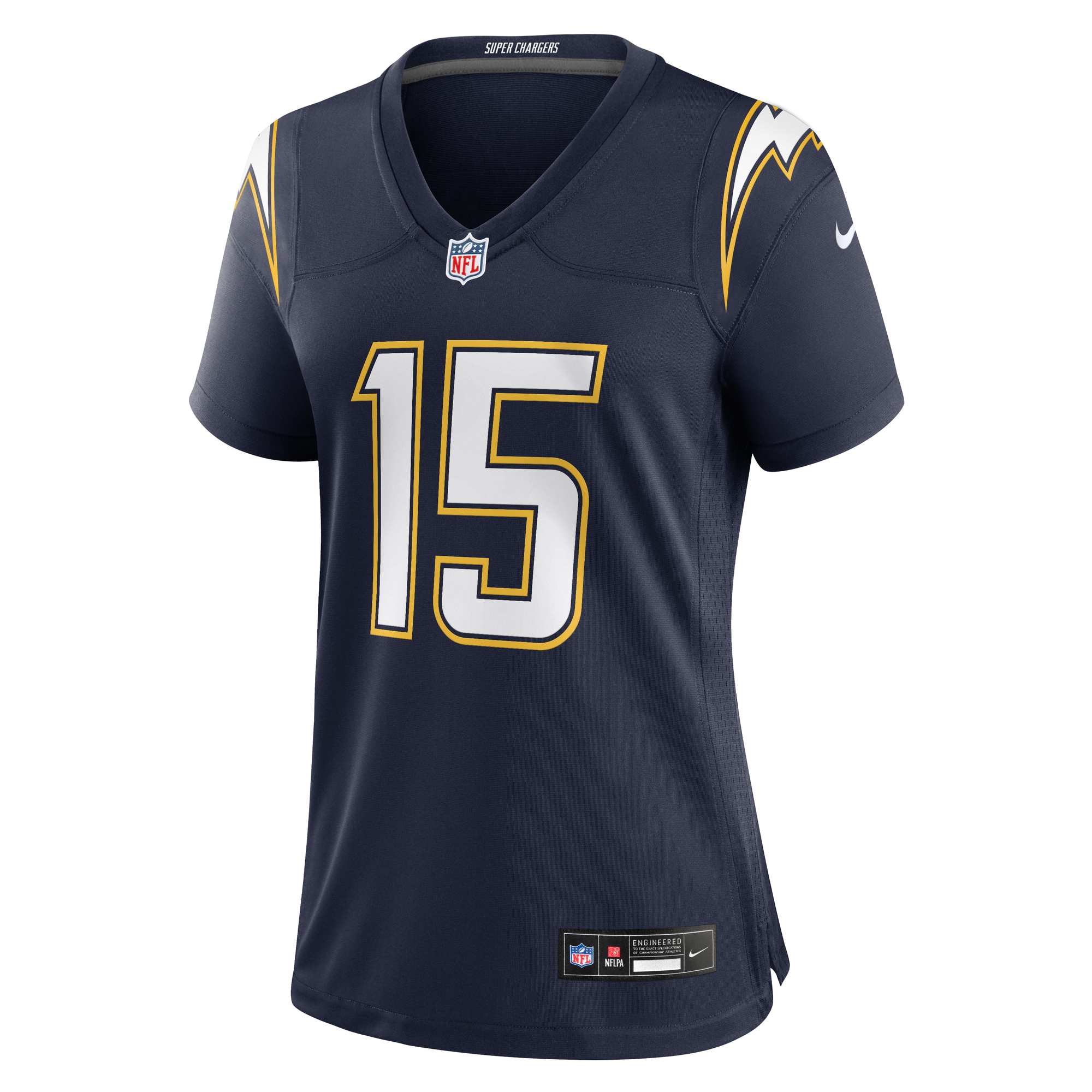 Ladd McConkey Los Angeles Chargers Nike Women's Alternate Super Chargers Game Jersey - Navy - Image 2