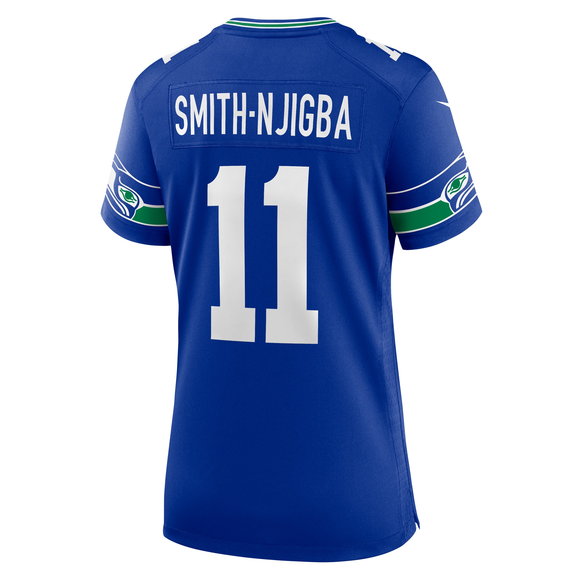 Jaxon Smith-Njigba Seattle Seahawks Nike Women's Alternate 2 50th Season Game Jersey - Royal - Image 3