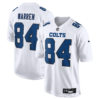 Tyler Warren Indianapolis Colts Nike Fashion Game Jersey - Tundra White