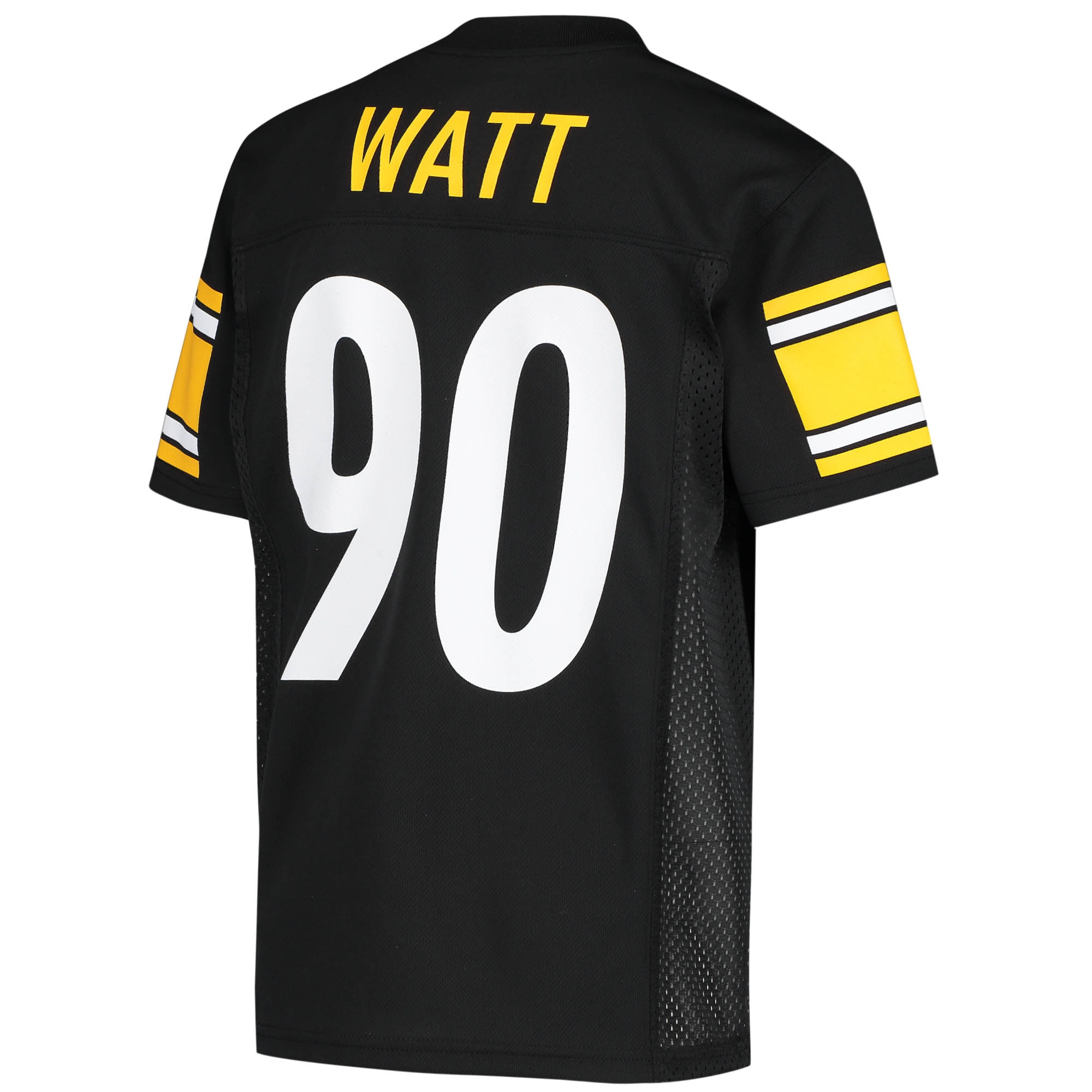 T.J. Watt Pittsburgh Steelers Youth Replica Player Jersey - Black - Image 3