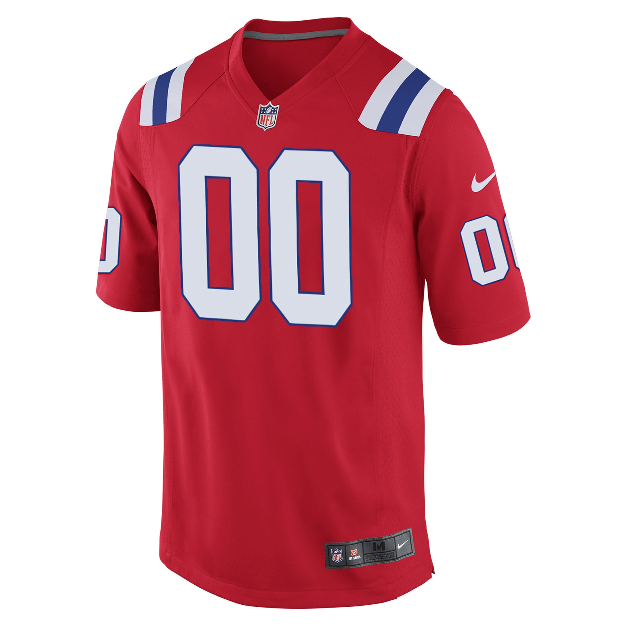 New England Patriots Nike Youth Custom Alternate Game Jersey - Red - Image 2
