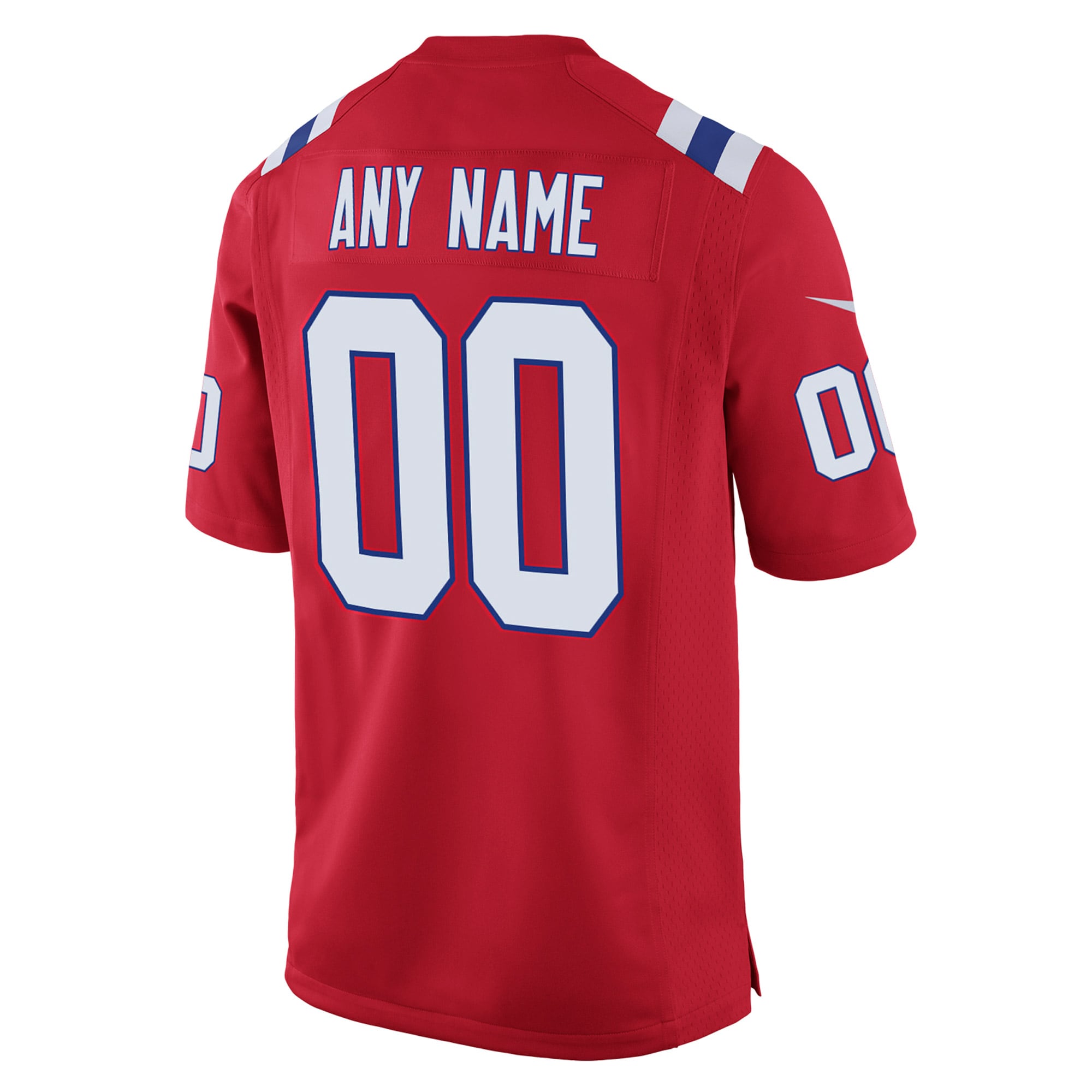New England Patriots Nike Youth Custom Alternate Game Jersey - Red - Image 3