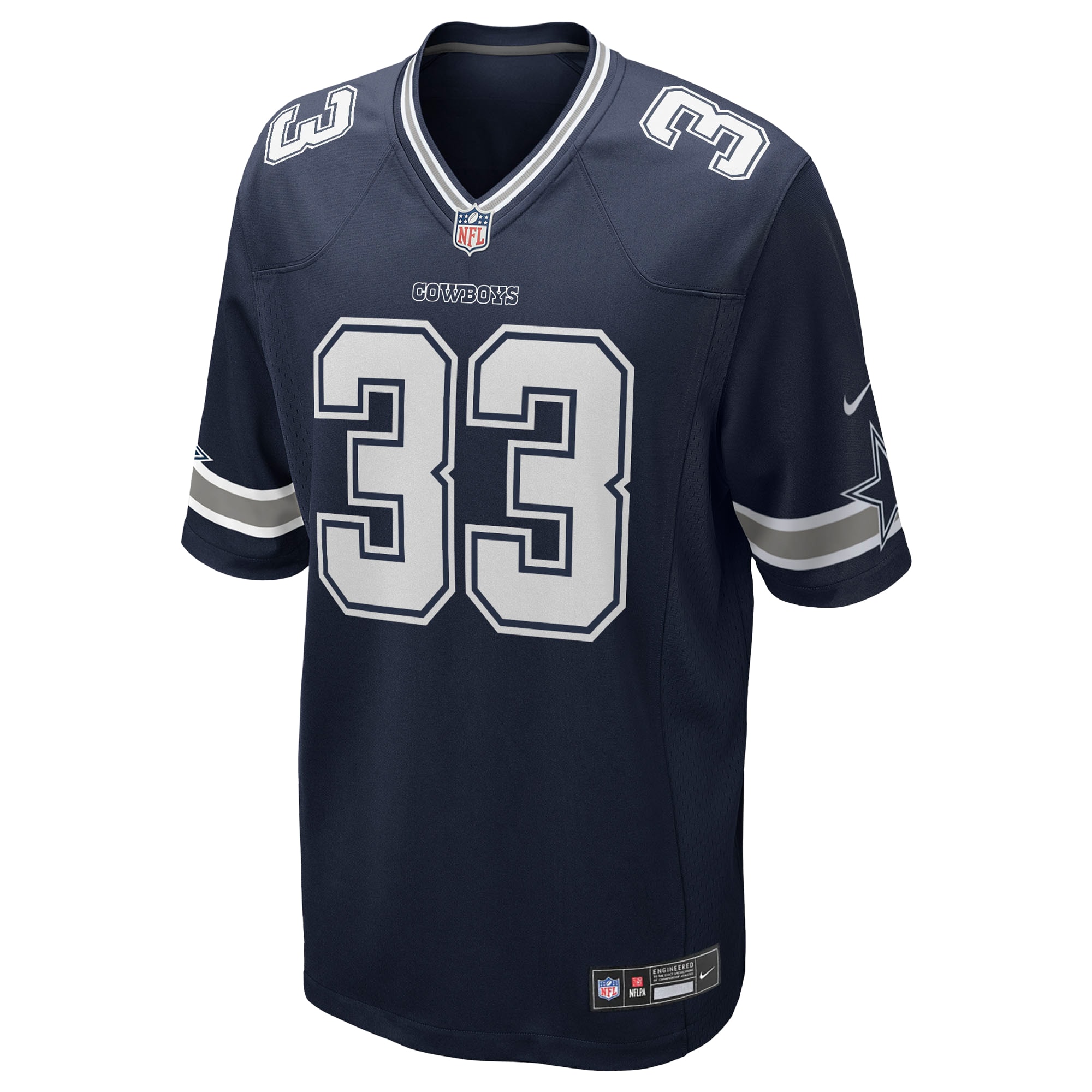 Javonte Williams Dallas Cowboys Nike Team Game Jersey - Navy - Image 2