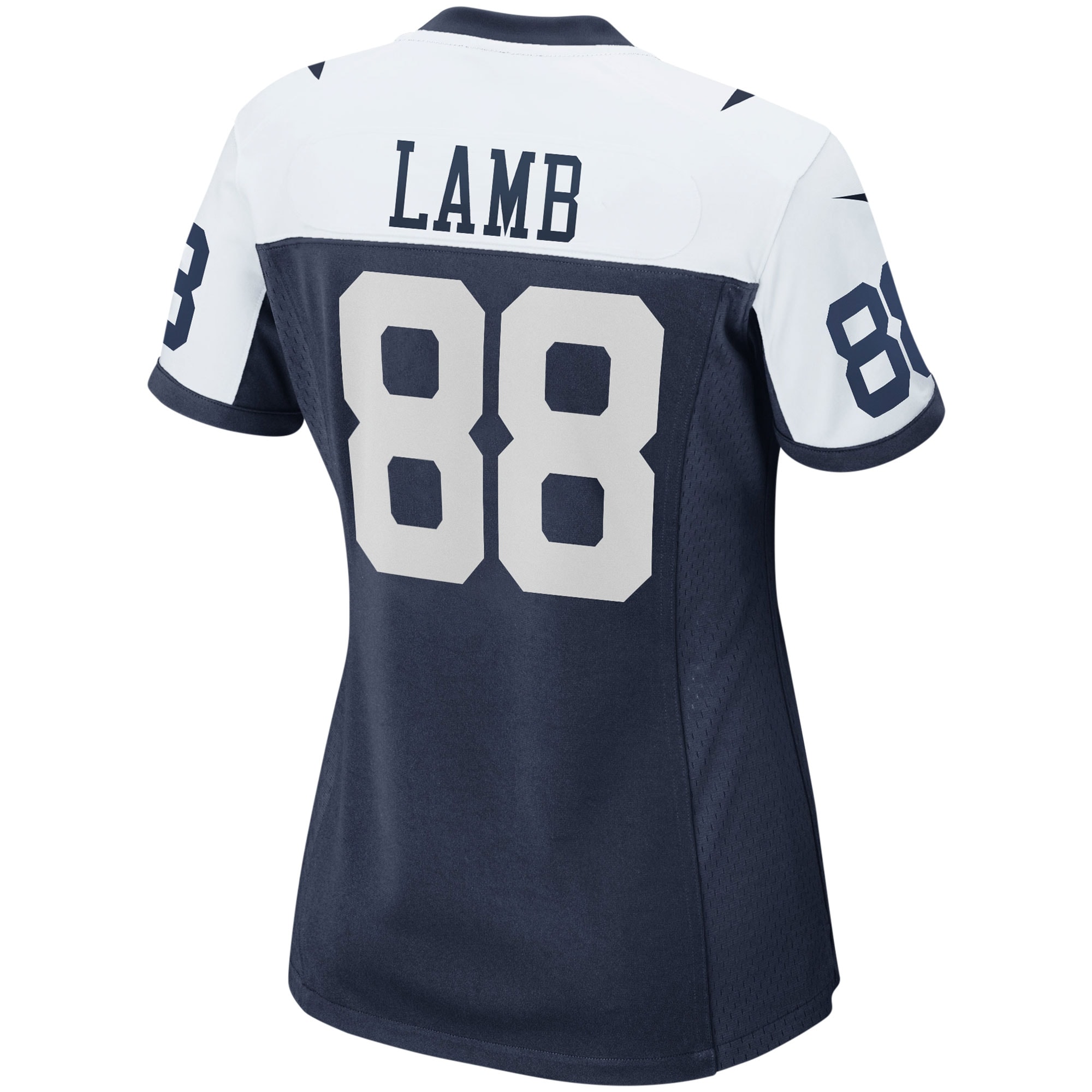 CeeDee Lamb Dallas Cowboys Nike Women's Alternate Game Team Jersey - Navy - Image 3