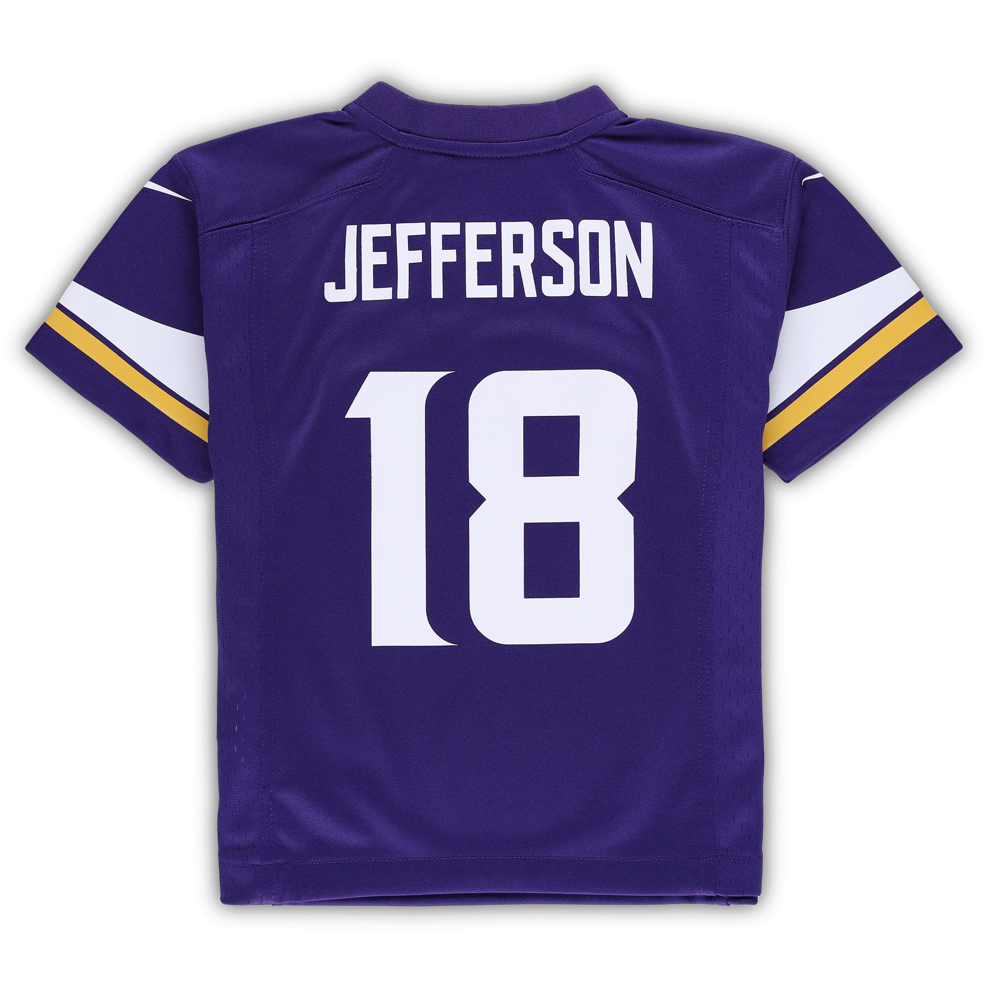 Justin Jefferson Minnesota Vikings Nike Preschool Game Jersey - Purple - Image 3