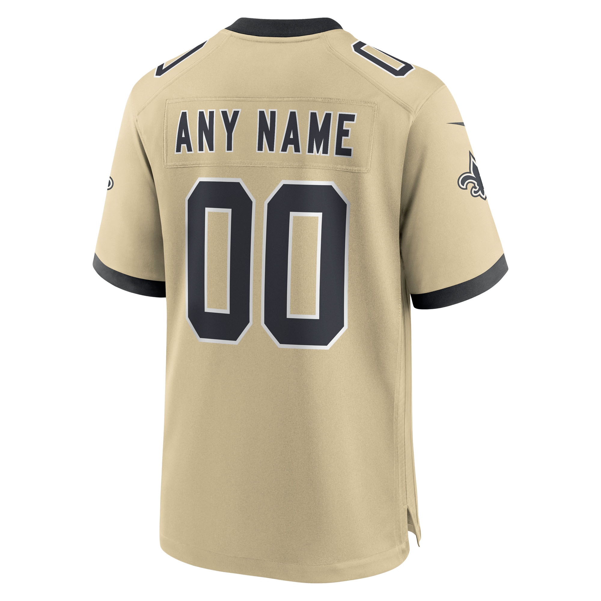 New Orleans Saints Nike Gameday Golds Alternate Custom Game Jersey - Gold - Image 3