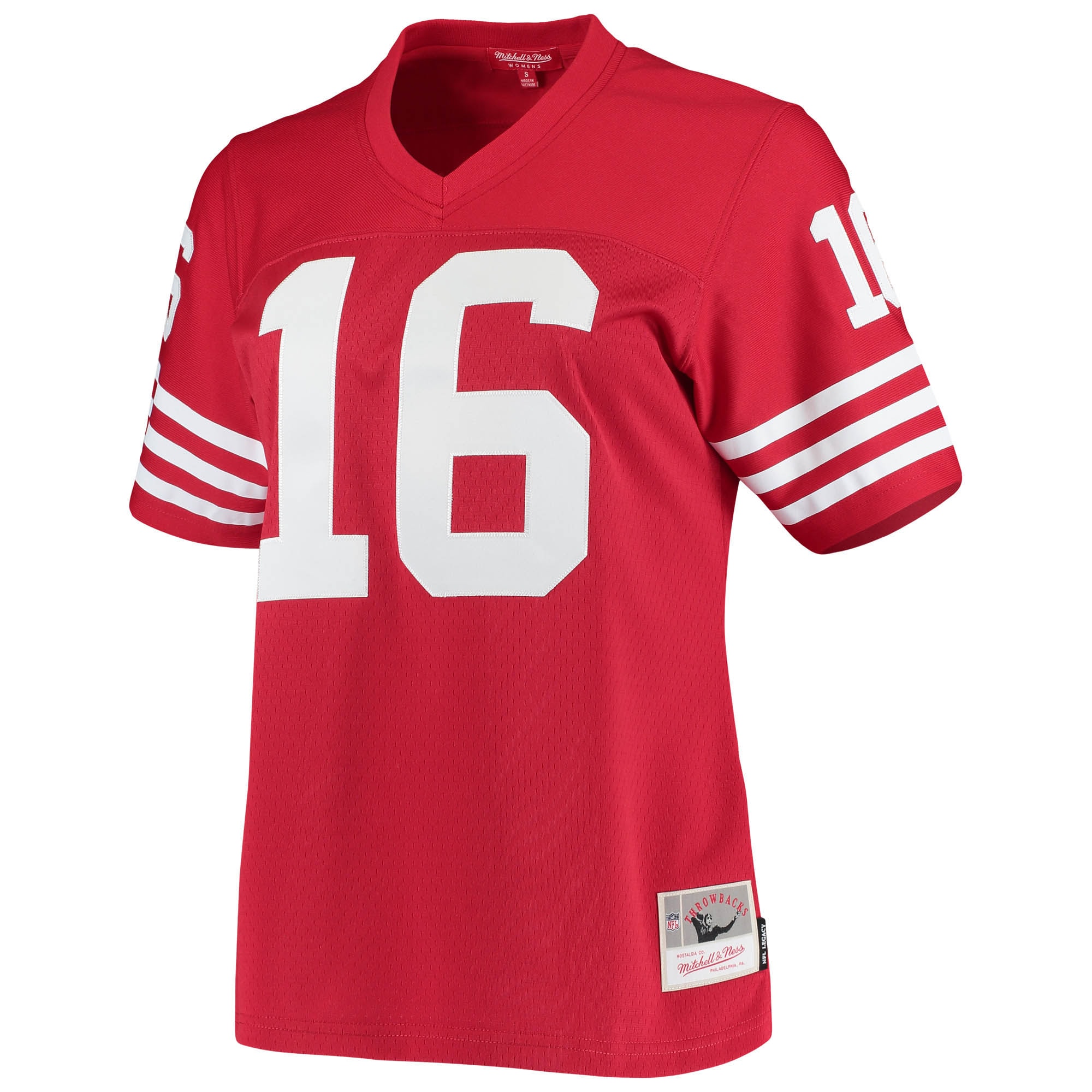 Joe Montana San Francisco 49ers Mitchell & Ness Women's 1990 Legacy Replica Jersey - Scarlet - Image 2