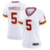 Jayden Daniels Washington Commanders Nike Women's Game Super Bowl Era Jersey - White