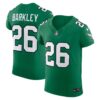 Saquon Barkley Philadelphia Eagles Nike Alternate Vapor F.U.S.E. Elite Jersey - Kelly Green