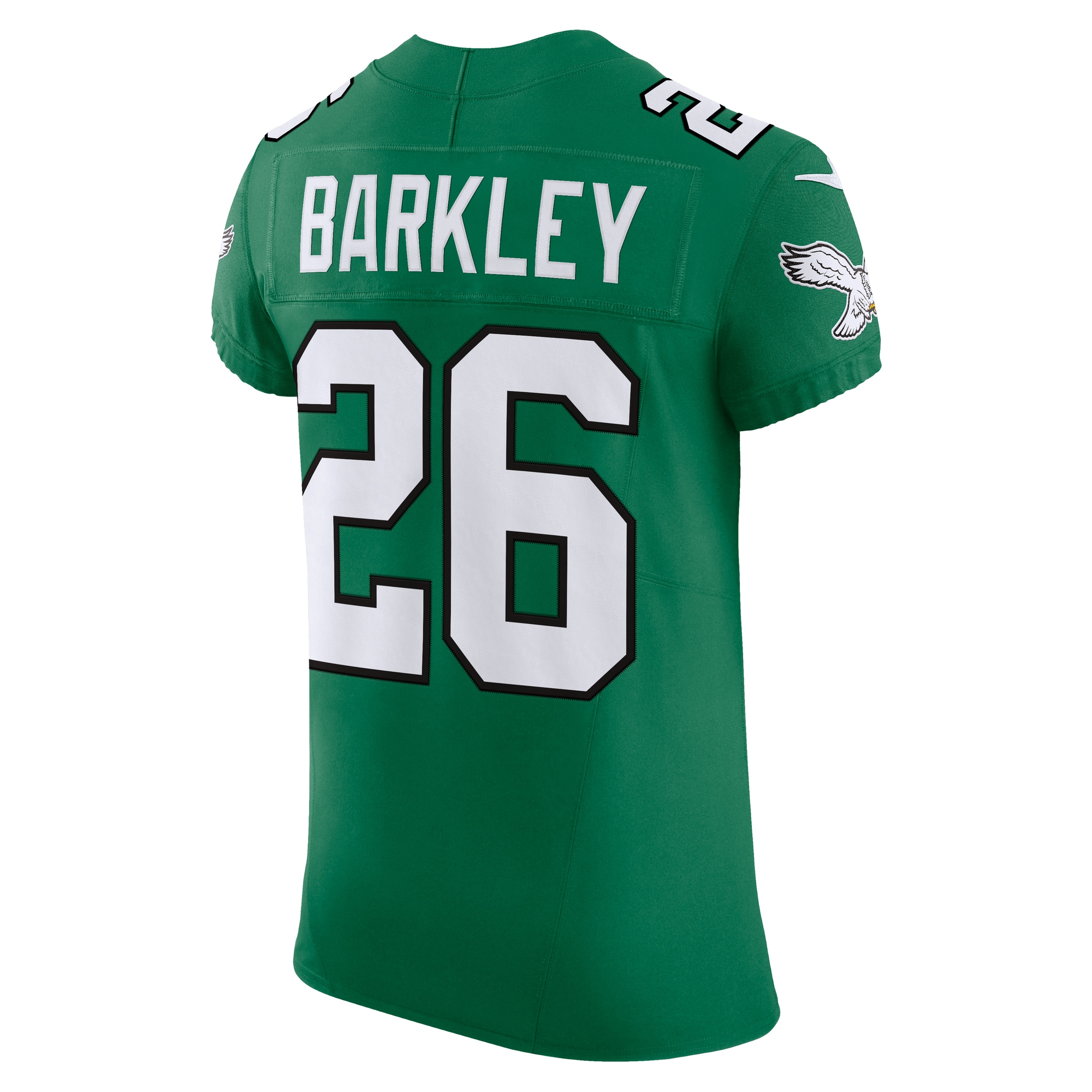 Saquon Barkley Philadelphia Eagles Nike Alternate Vapor F.U.S.E. Elite Jersey - Kelly Green - Image 3