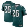 Saquon Barkley Philadelphia Eagles Nike Legend Player Performance Top - Midnight Green