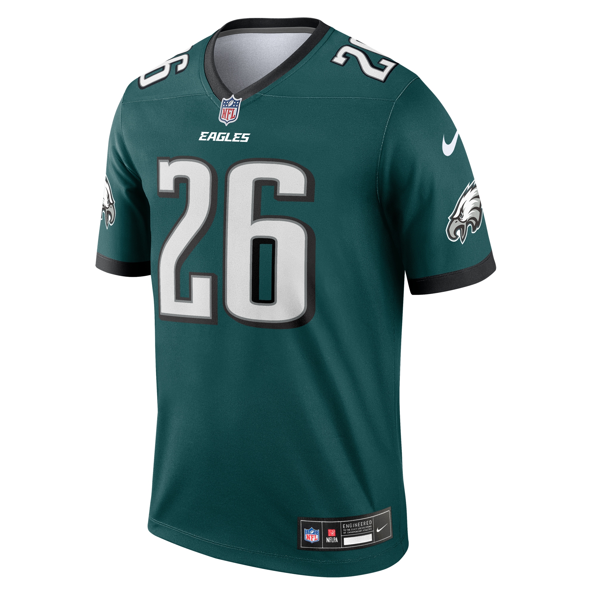 Saquon Barkley Philadelphia Eagles Nike Legend Player Performance Top - Midnight Green - Image 2