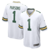 Micah Parsons Green Bay Packers Nike Game Player Jersey - White