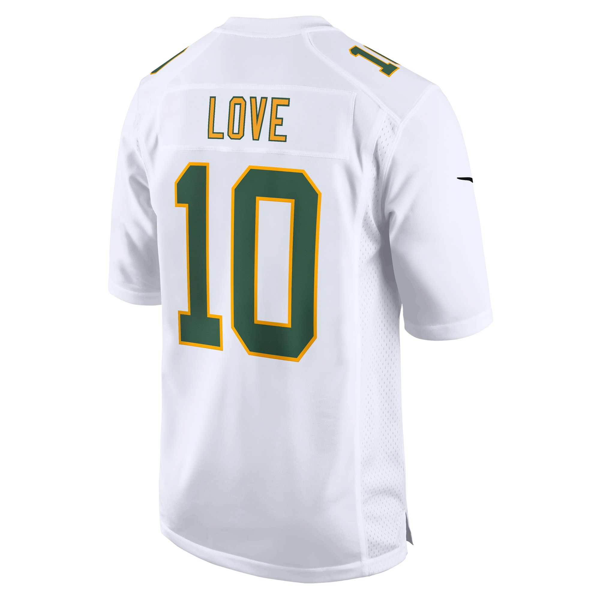 Jordan Love Green Bay Packers Nike Fashion Game Jersey - White - Image 3